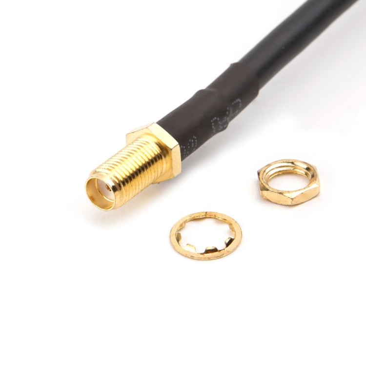 SMA Female to UHF SO239 PL259 Female RG58 Pork Tail Cable, Length: 50cm SMA Female to UHF SO239 PL259 Female RG58 Pork Tail Cable, Length: 50cm